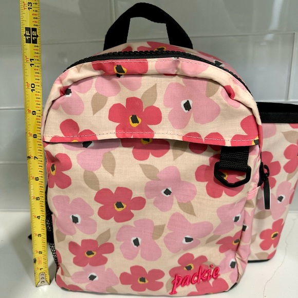 New Urban Infant Daycare-Prek Visit   Packie Backpack -Poppies Pattern Preschool - Picture 12 of 13